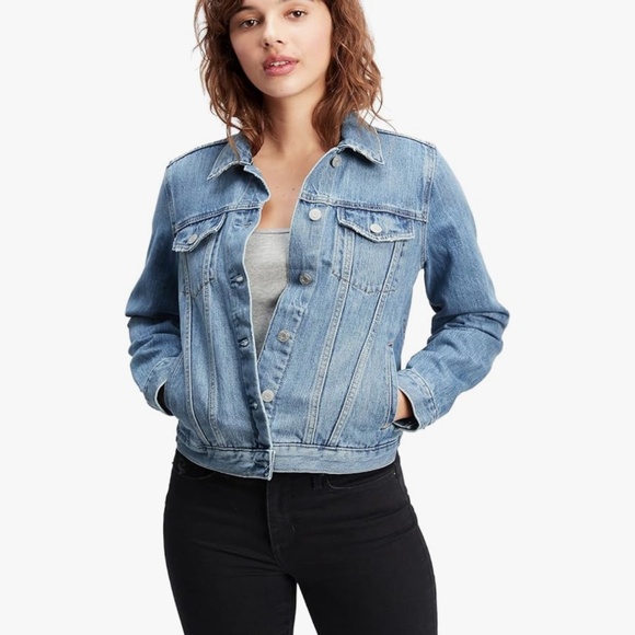 Vintage 2002/Y2K Gap blue denim jacket - Picture 1 of 8